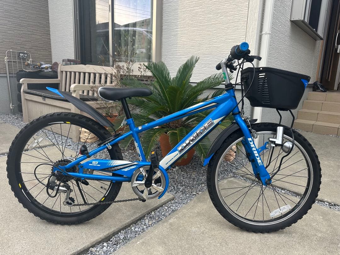 松戸市　美品　子供用自転車　22インチ