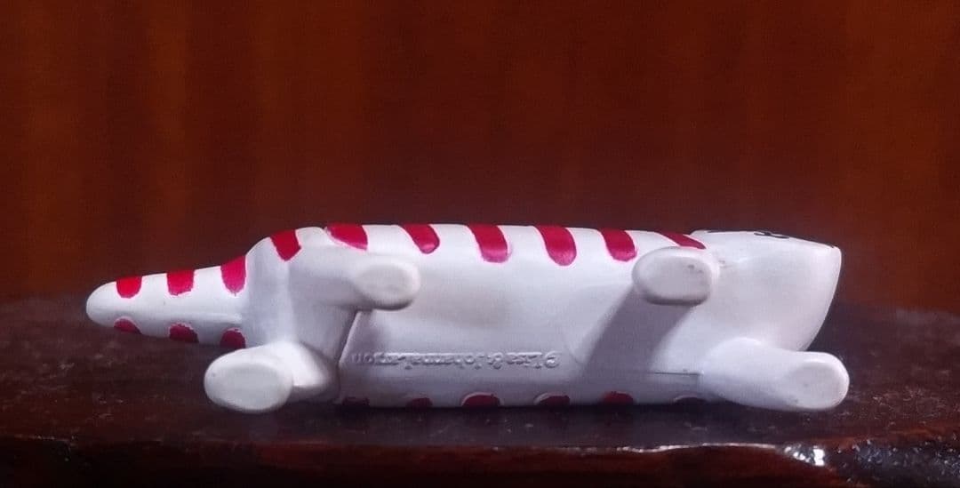 リサラーソン ケンネルブルテリア 左目ビッグブチ＆マイキー 北欧 美品