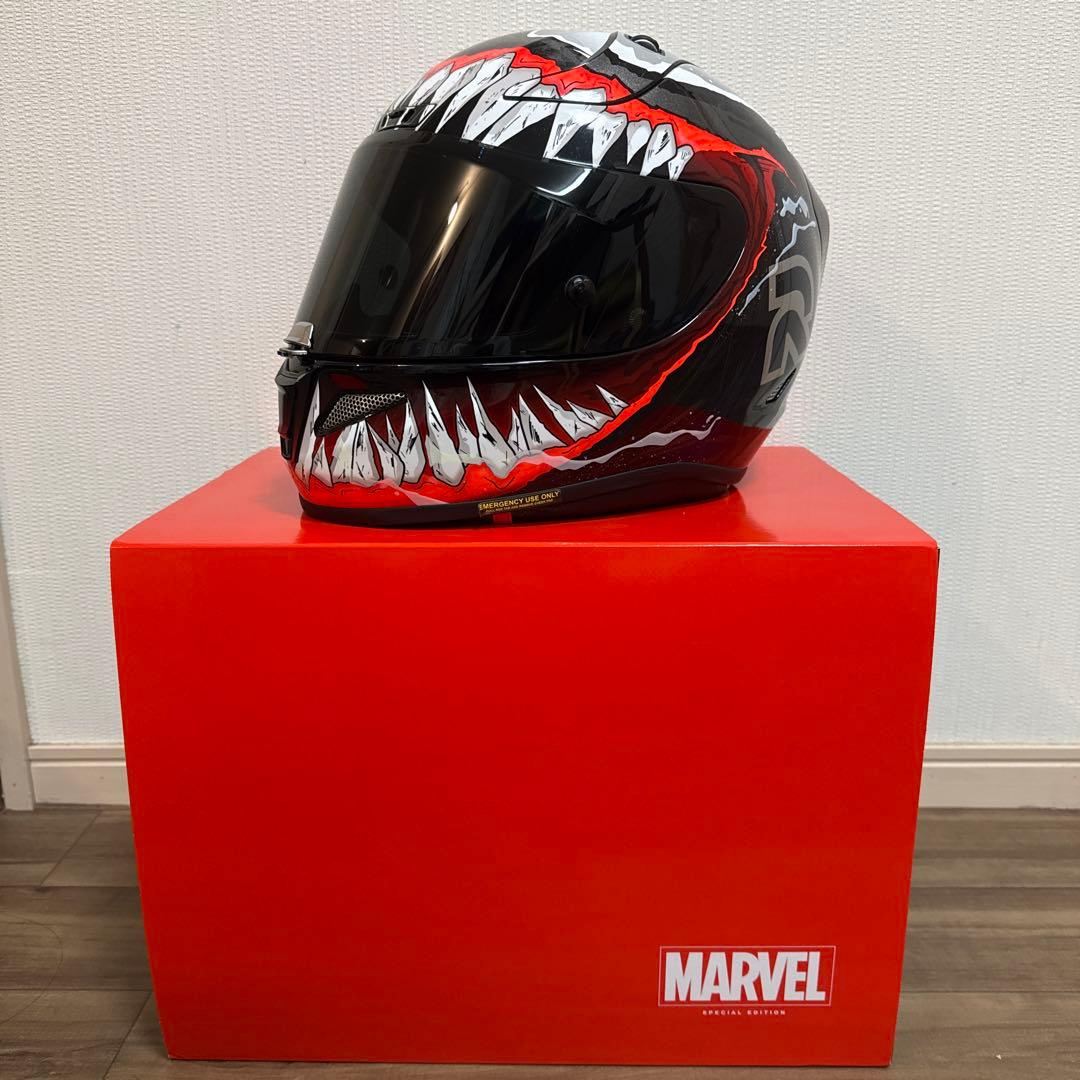 値引き中！HJC RPHA11 MARVEL ヴェノム ヘルメット　サイズL