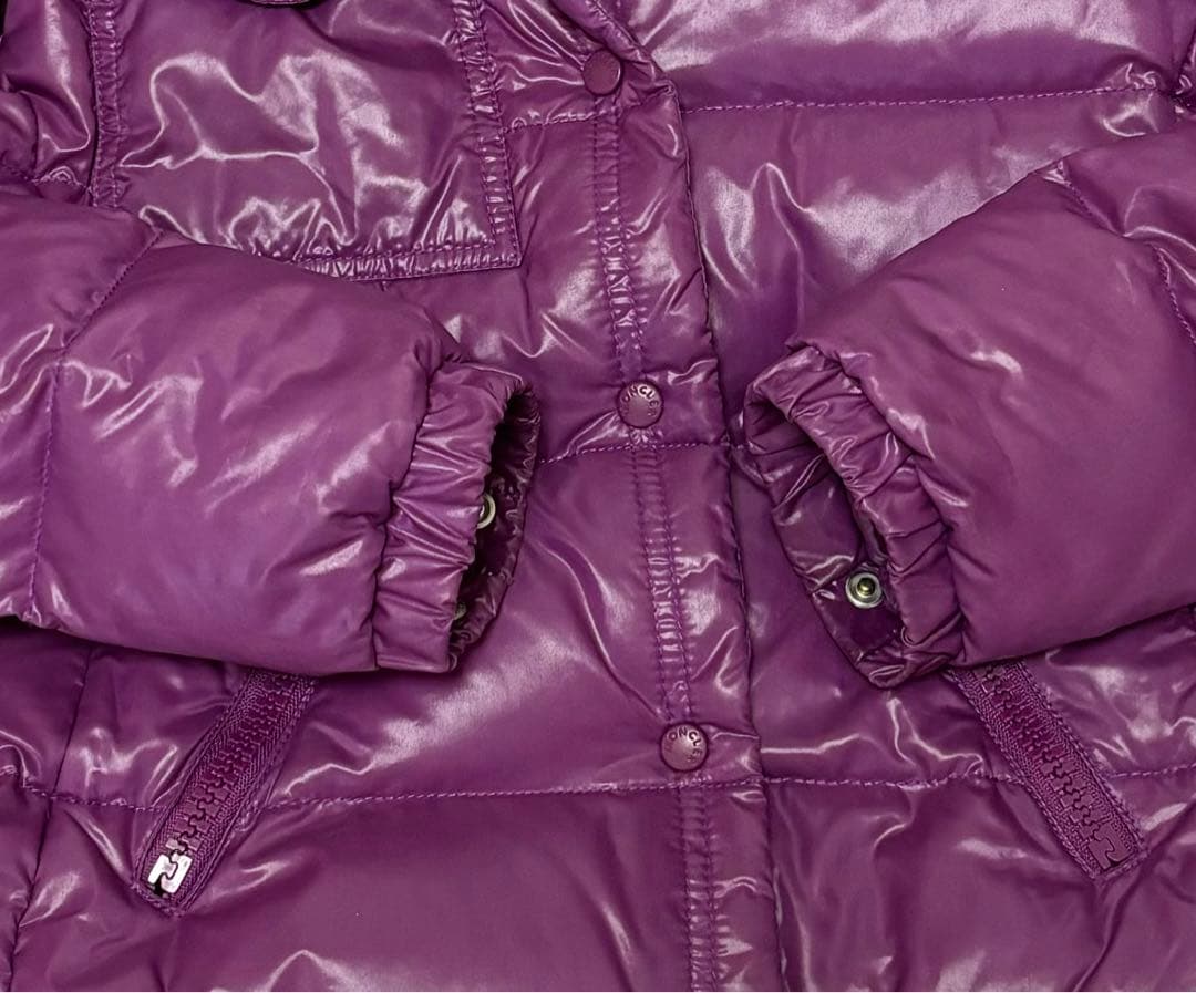 MONCLER モンクレール　パープル ダウンジャケット サイズ00