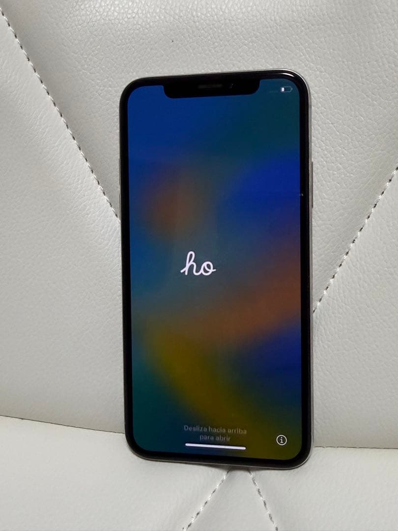 Apple iPhone X 64GB シルバー 本体