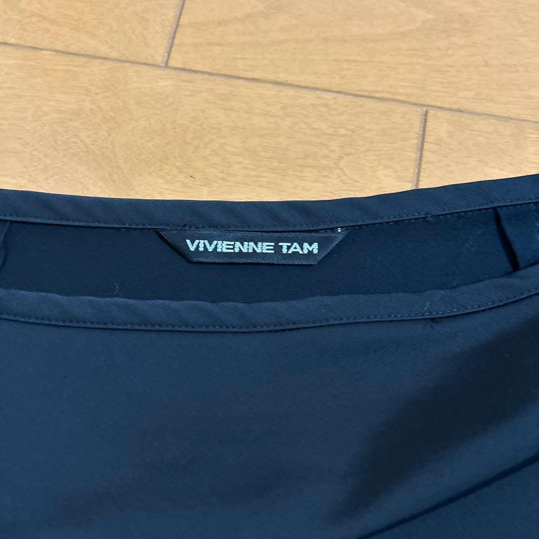 Vivienne Tam 花柄刺繍 ひざ丈スカート