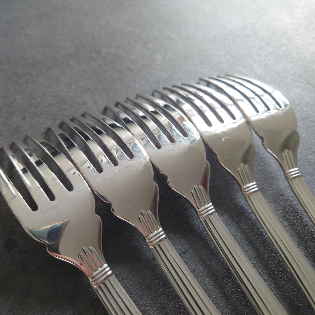 希少 クリストフル アリア フィッシュフォーク 5点