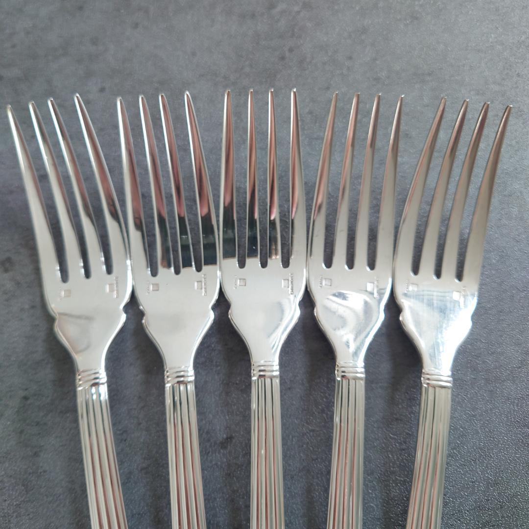 希少 クリストフル アリア フィッシュフォーク 5点