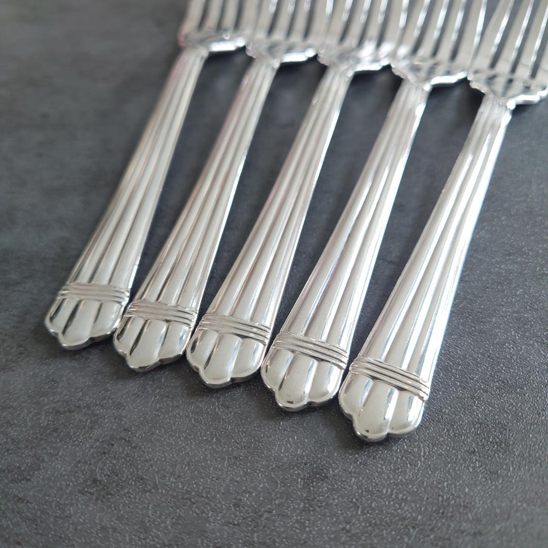 希少 クリストフル アリア フィッシュフォーク 5点