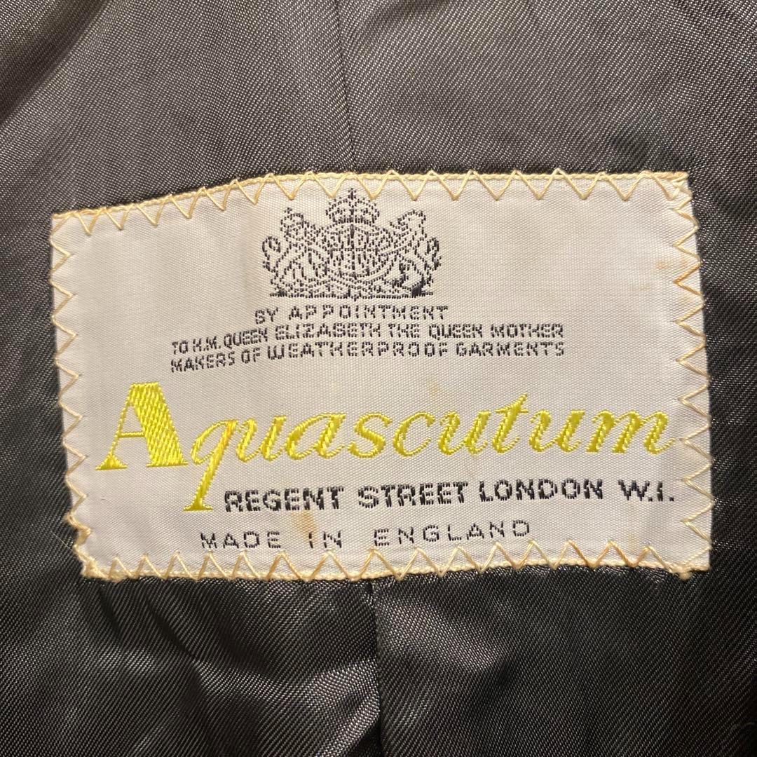 Aquascutum【52】メンズ✨チェスターコート/Aライン/英国製