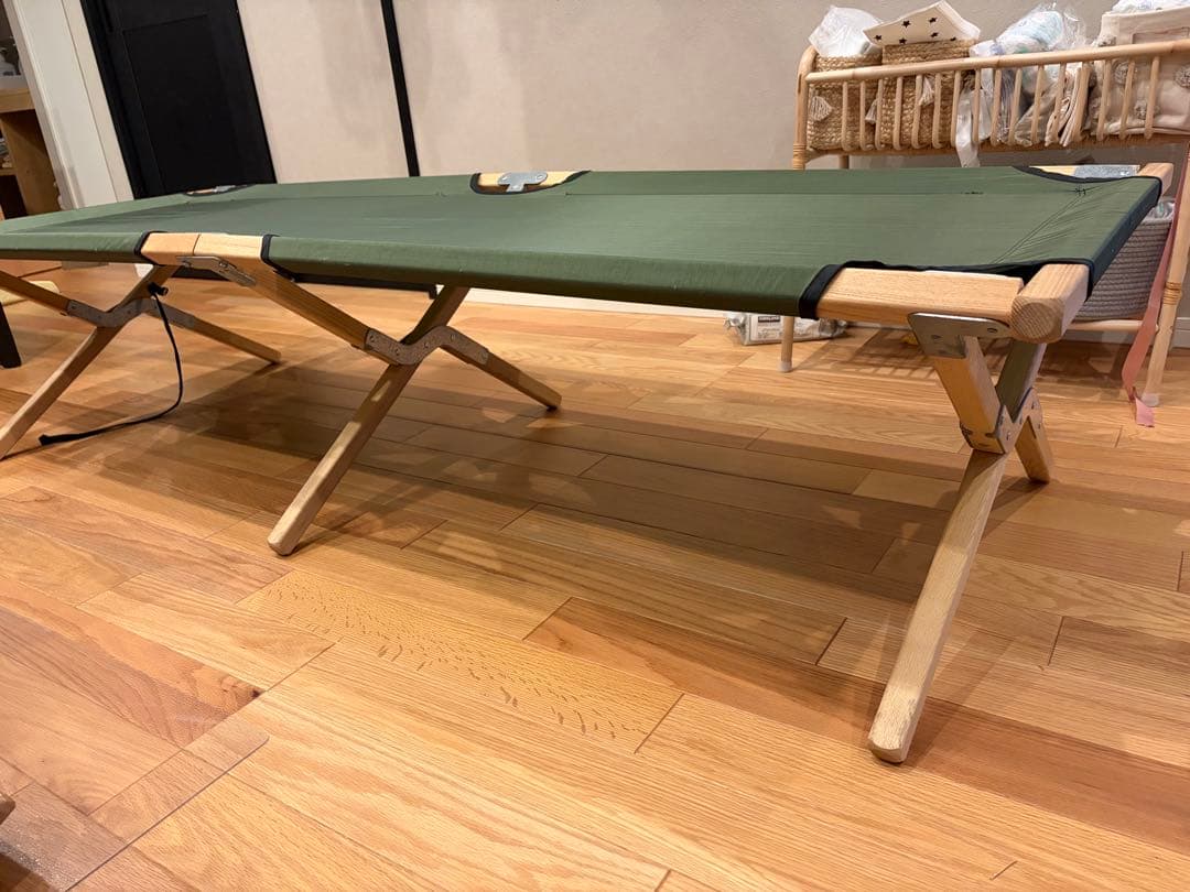 バイヤーオブメイン　コット　木製　アメリカ製　ヴィンテージコット