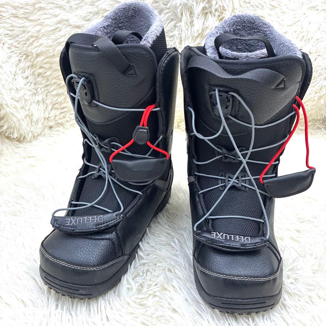 【極美品】DEELUXE ディーラックス スノーボードブーツ 26㎝ ブラック