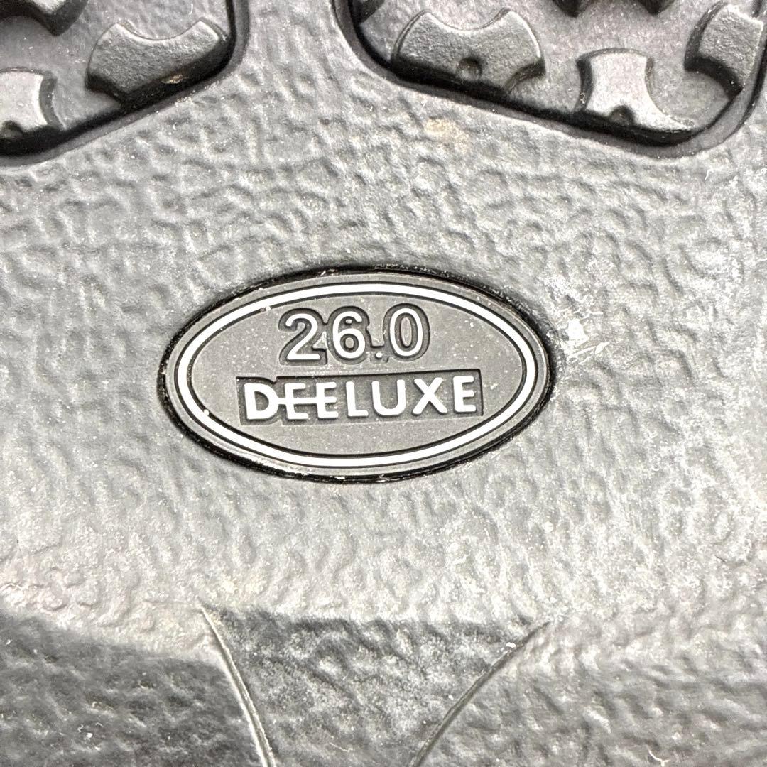【極美品】DEELUXE ディーラックス スノーボードブーツ 26㎝ ブラック