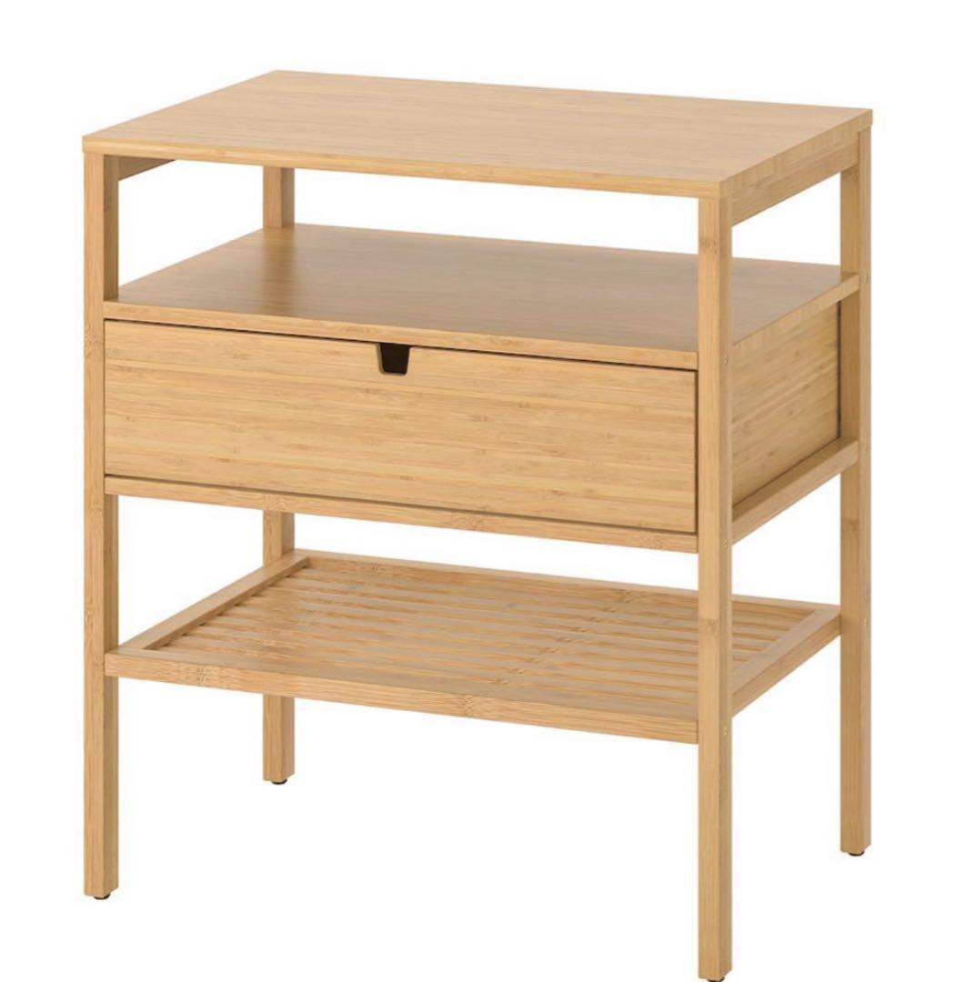 送料無料！IKEA ノールドシーサ　NORDKISA 60cm幅　サイドテーブル