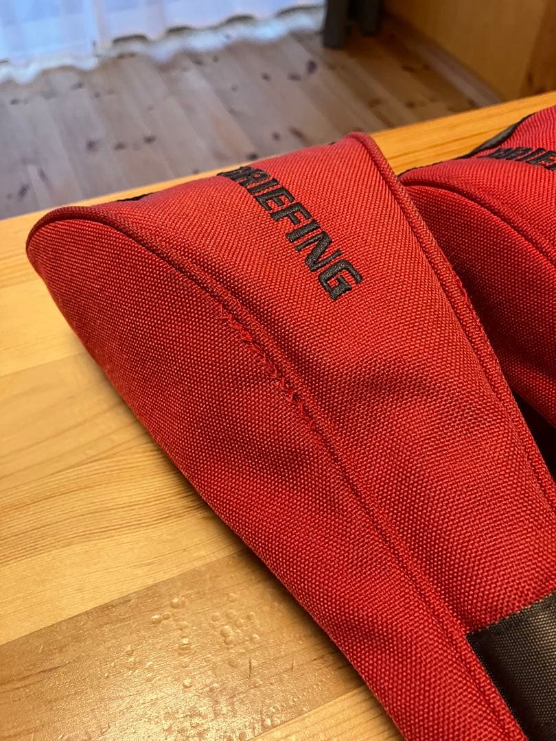 BRIEFING キャディバッグ レッド