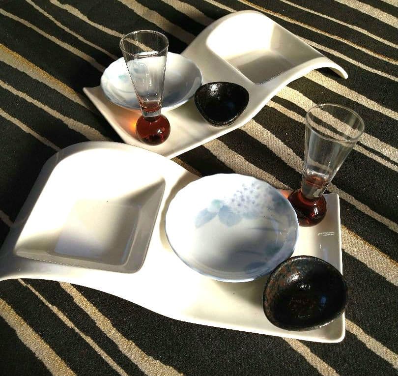 豪華に・ホームパーティー♥２ステージデザイン長皿♥４皿♥バラ売り可能