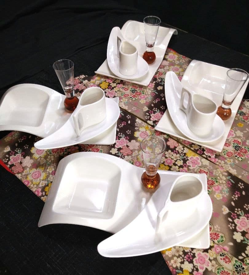 豪華に・ホームパーティー♥２ステージデザイン長皿♥４皿♥バラ売り可能