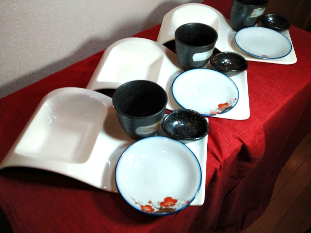 豪華に・ホームパーティー♥２ステージデザイン長皿♥４皿♥バラ売り可能