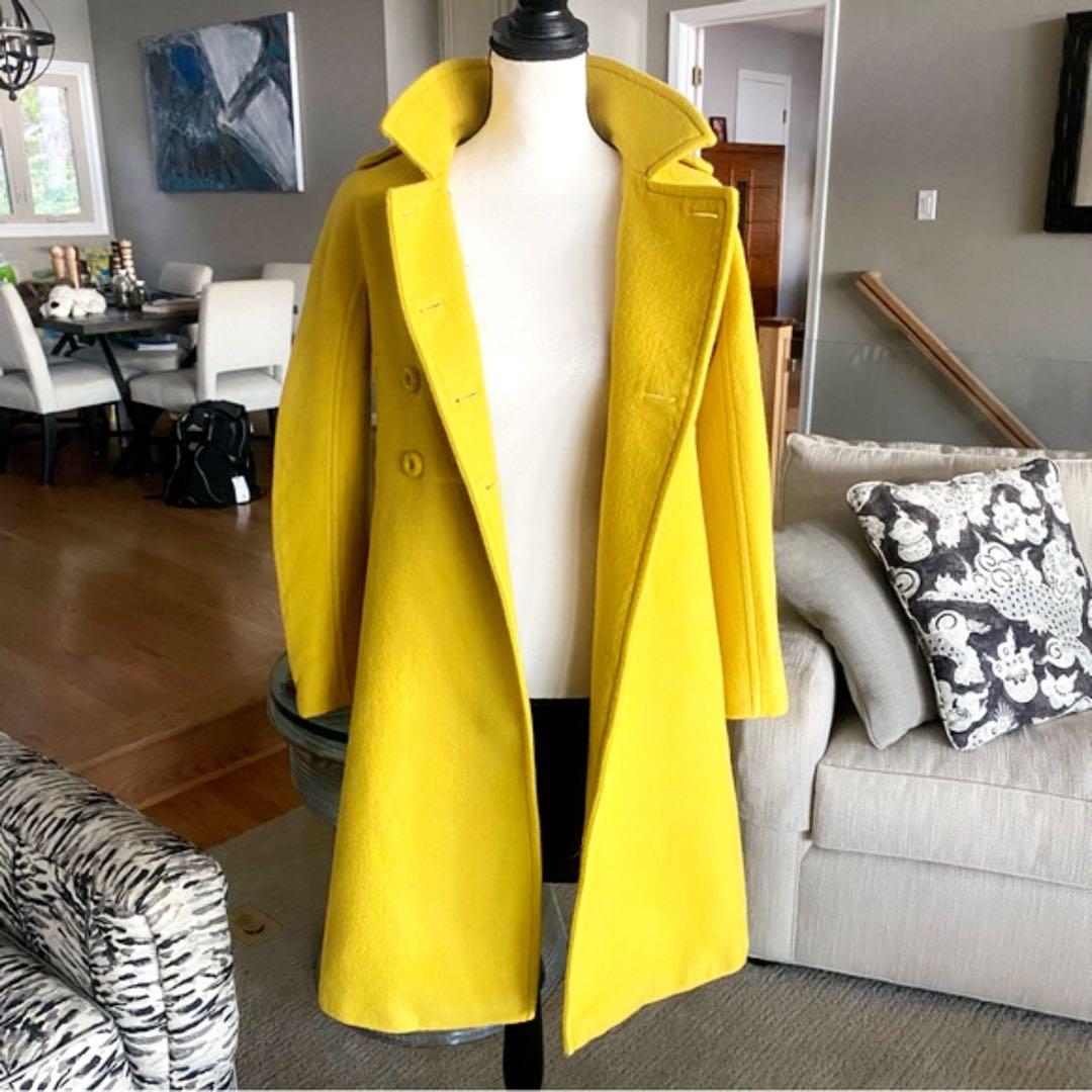 MaxMara MAX&Co. 1966復刻コート イエロー M相当 美品