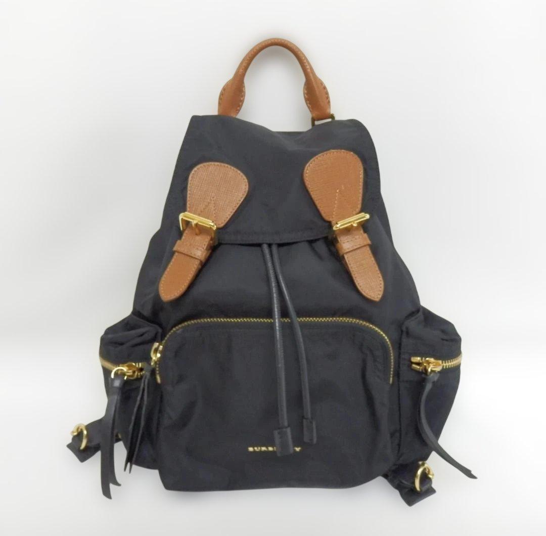 MH478 BURBERRY バーバリー ナイロン チェーン リュック