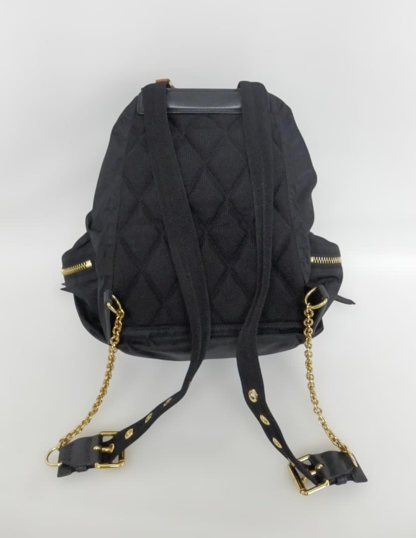 MH478 BURBERRY バーバリー ナイロン チェーン リュック