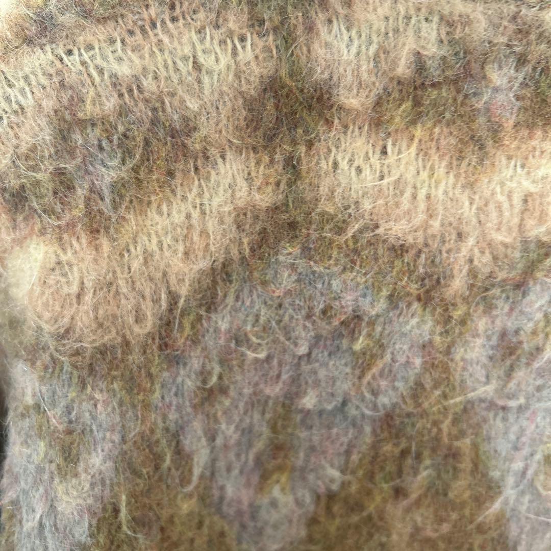 モヘヤ　カーディガン　ヴィンテージ　60s campus カートコバーン