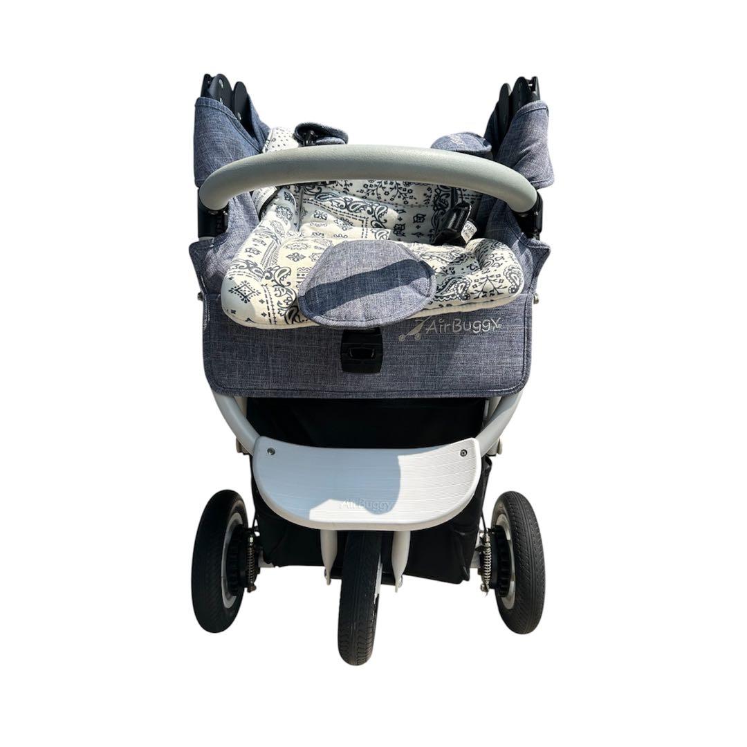 エアバギー ココブレーキEX デニム　三輪車　ベビーカー