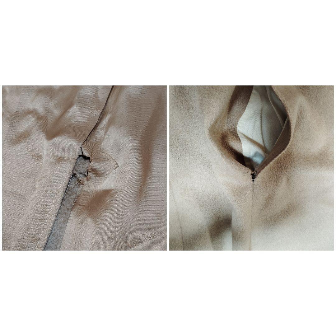 極美品 マックスマーラ キャメル100% マニュエラ 白タグ ロング丈 38 M