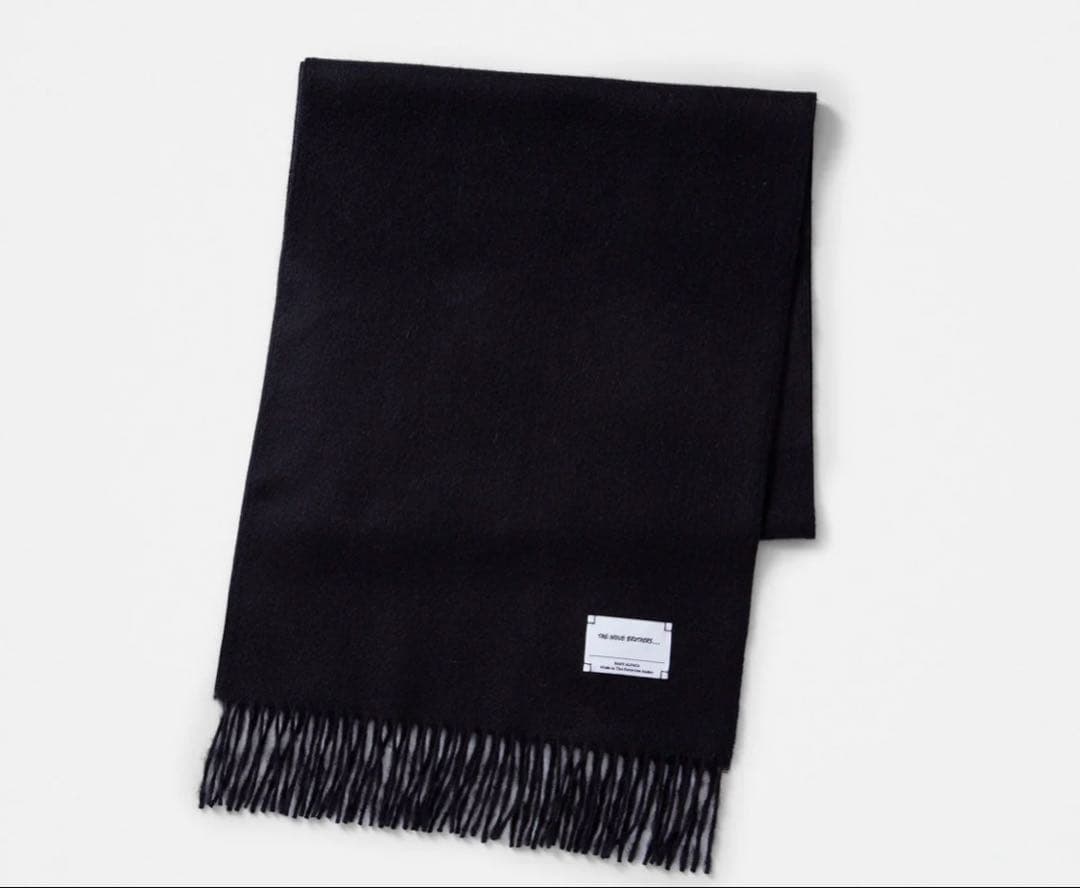 THE INOUE BROTHERS ブラック　マフラー