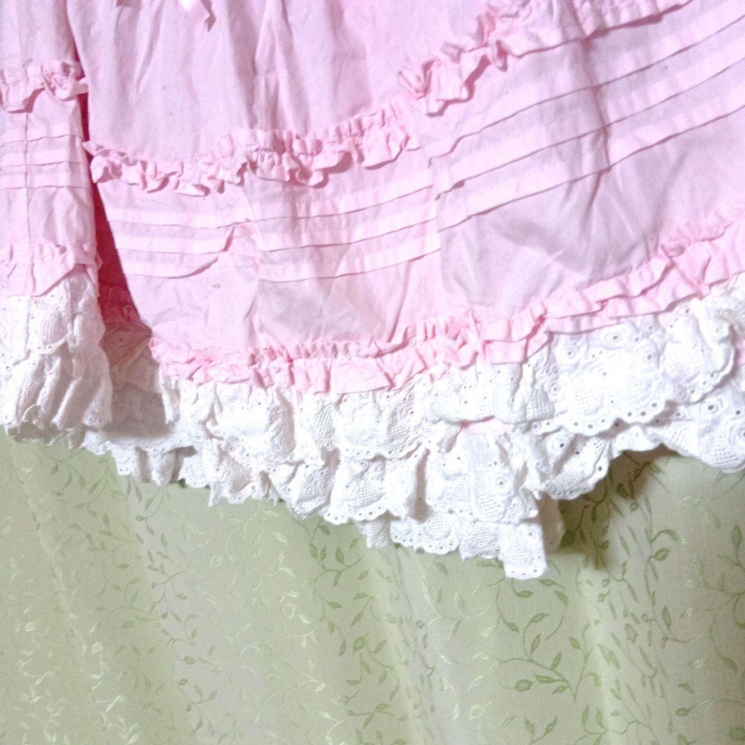 BABY懐古！！ピンク フリル付きスカート