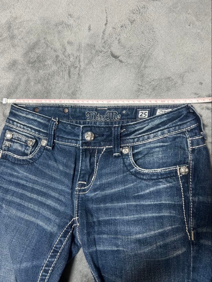 missme平成ギャル　マクブリング　y2k ローライズ フレアデニム