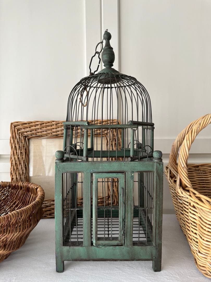 フランス アンティーク バードケージ 鳥かご 鳥籠 antique ゲージ