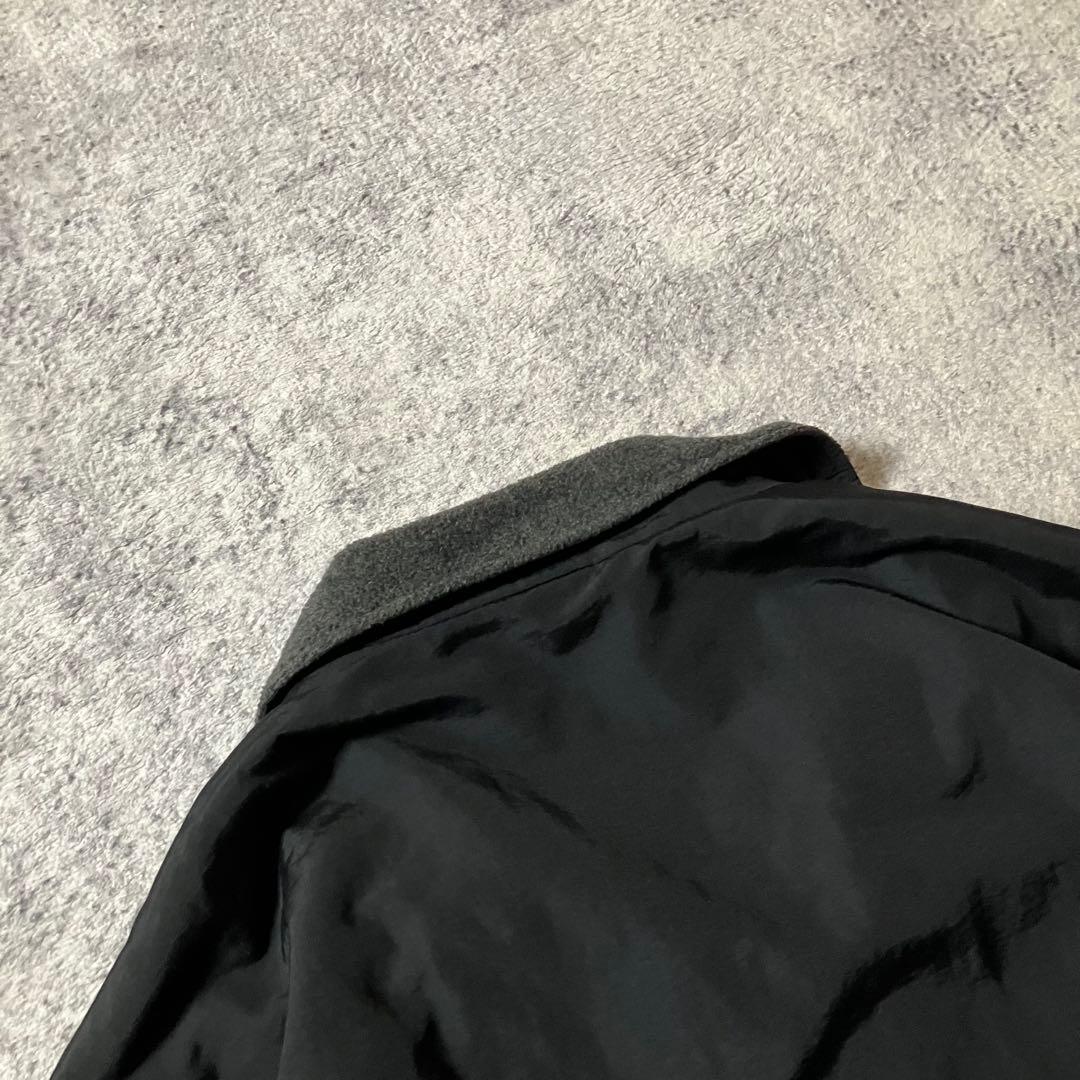 00sTIMEOUTウォームアップジャケット企業刺繍ナイロンジャケット黒ブラック