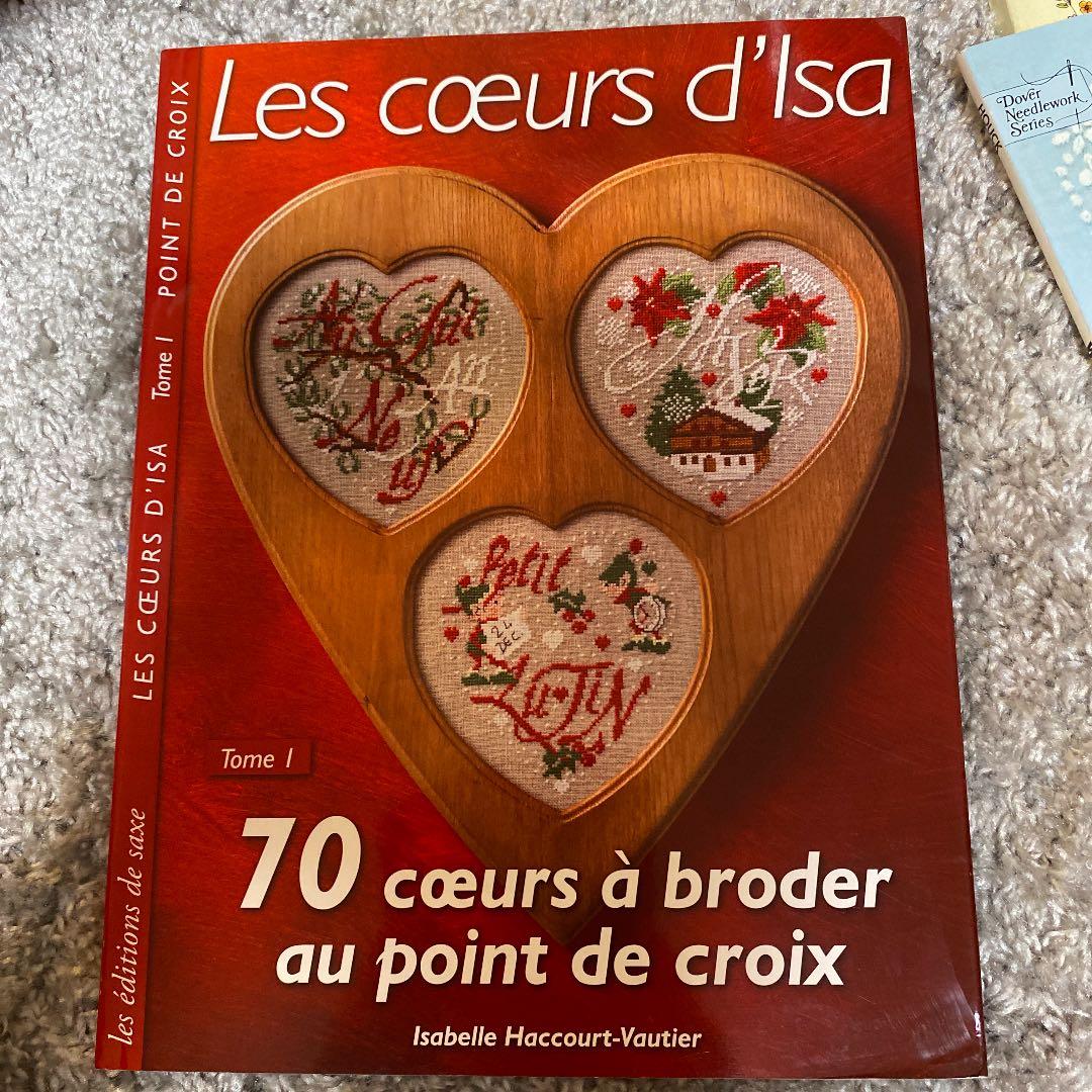 Les Coeurs d'isa 70coeurs　クロスステッチ洋書