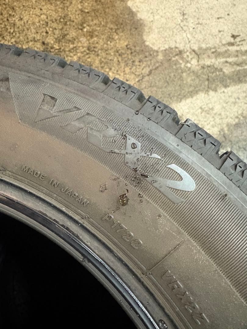 2021年製ブリヂストン VRX2 155/65R14中古4本送料込み