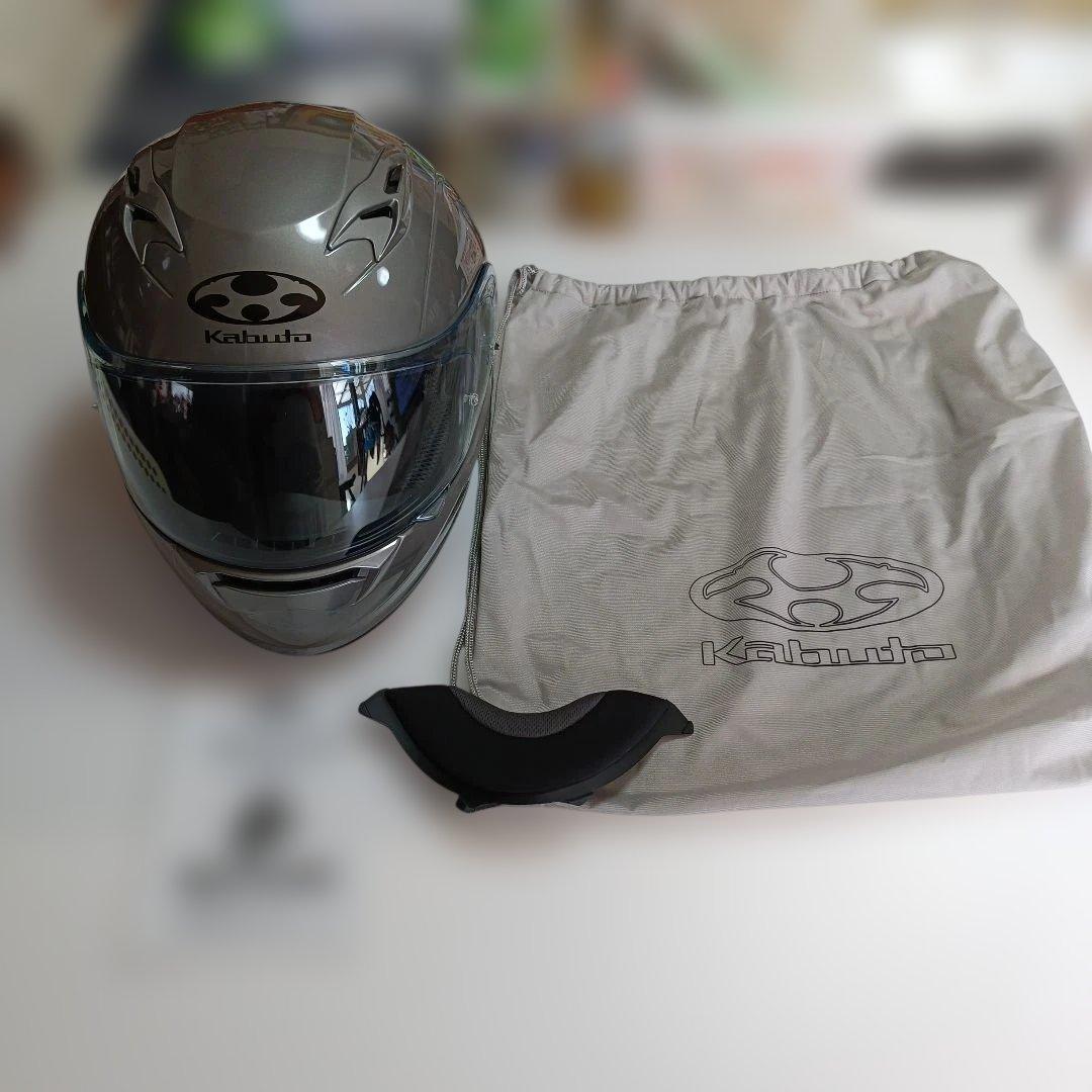 OGK Kabuto カブト ヘルメット カムイ3 クールガンメタ Lサイズ
