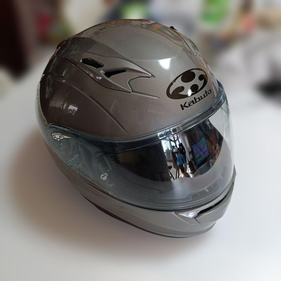 OGK Kabuto カブト ヘルメット カムイ3 クールガンメタ Lサイズ