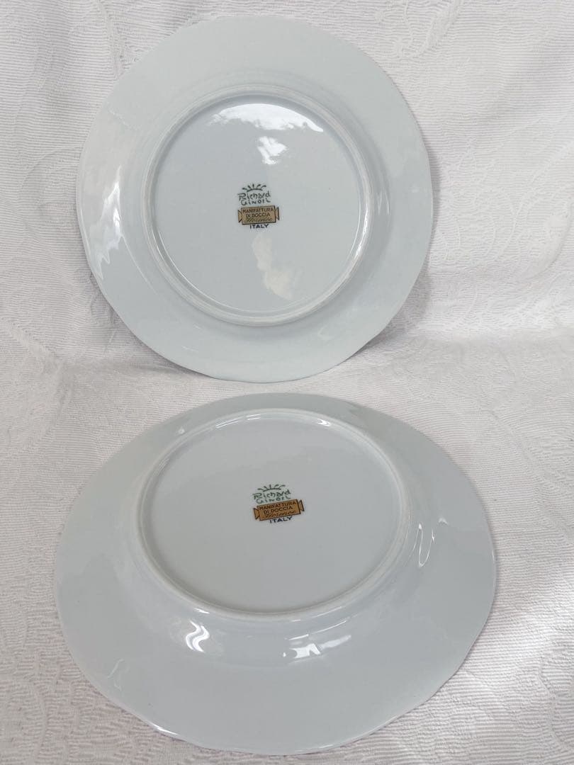 残り1 アンティークローズ　リチャードジノリ　プレート　19センチ　２枚