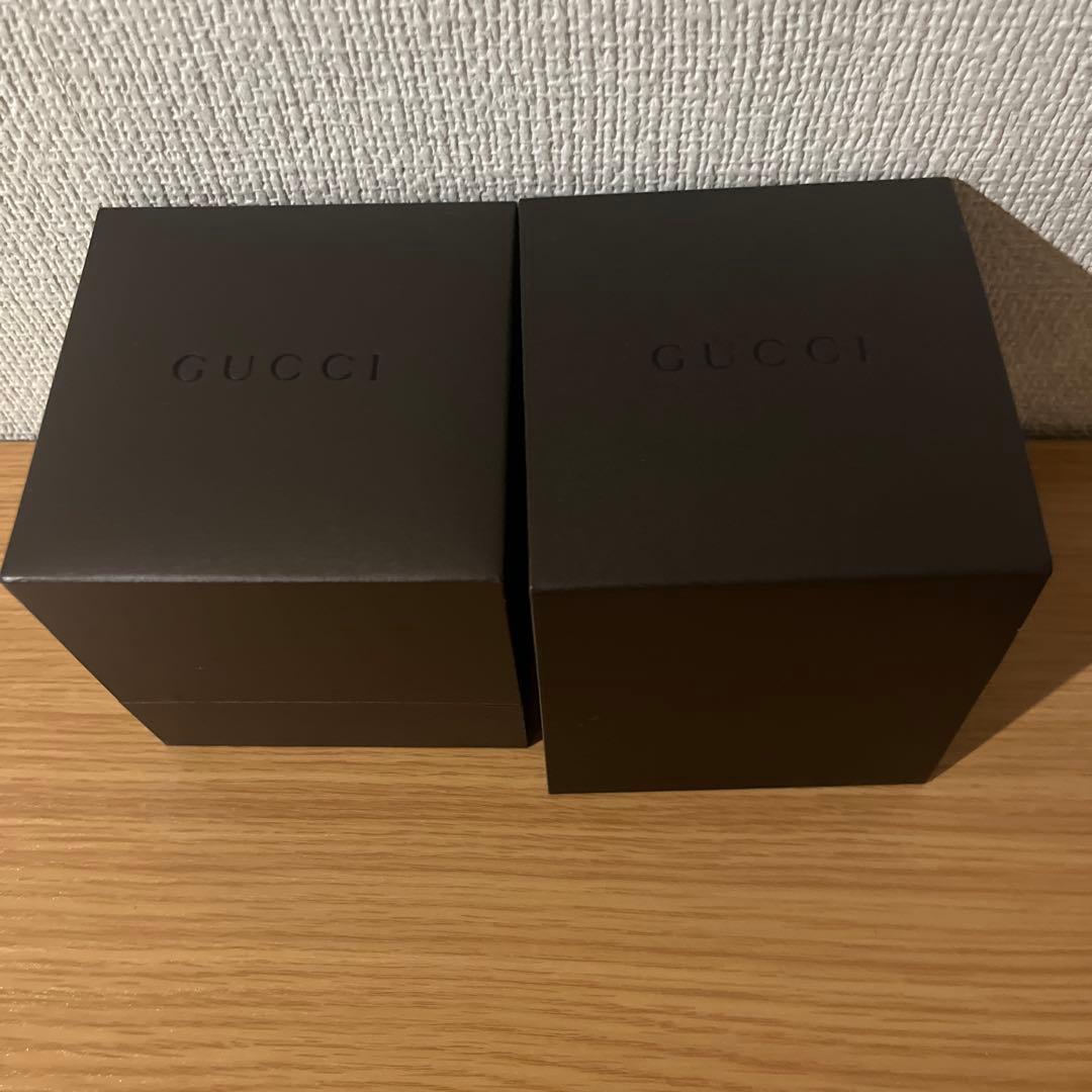 グッチ 置時計トラベルクロック 保存ケース有 クォーツ 中古品
