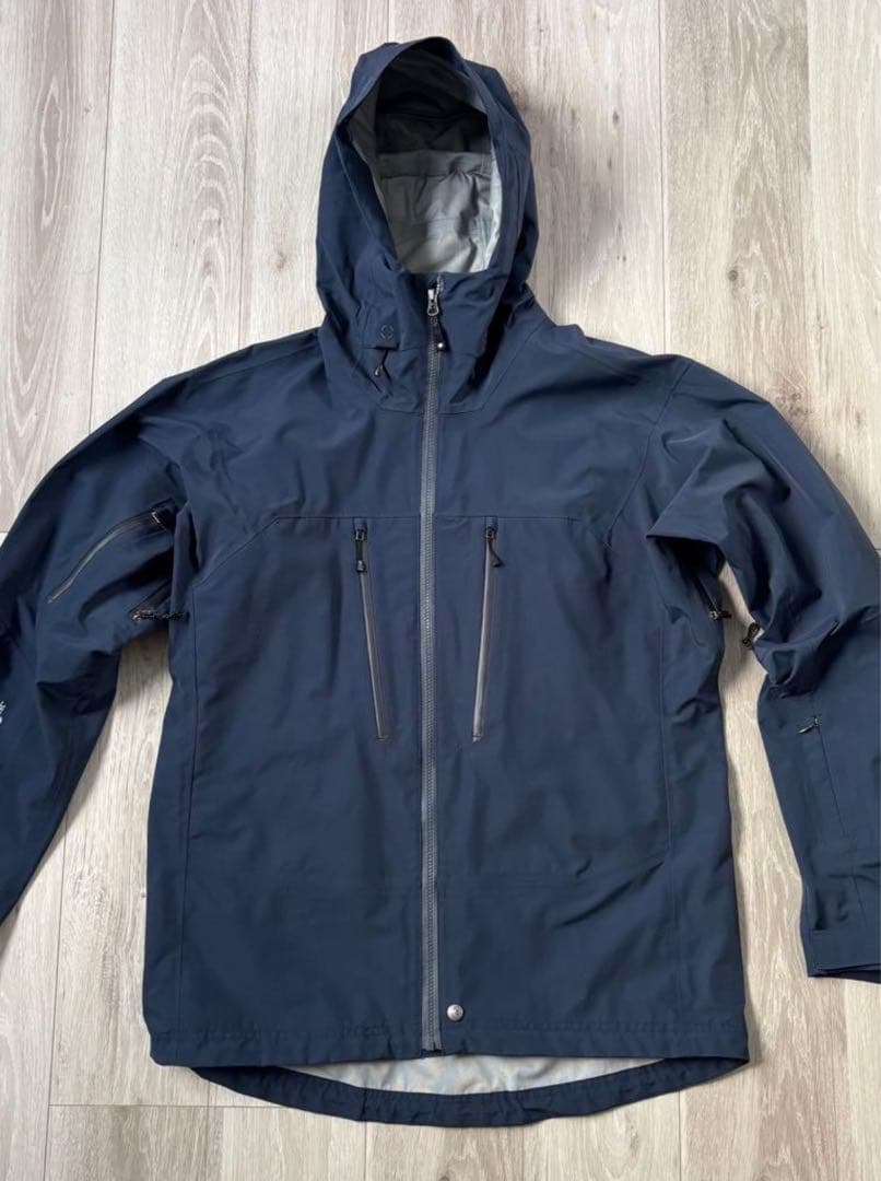 P.RHYTHM プリズム　ピークジャケットXL ネイビー