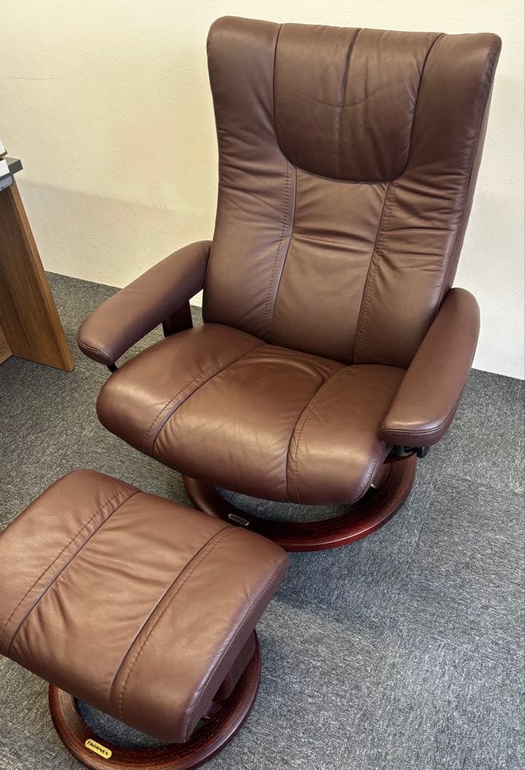 EKORNES/エコーネス ストレスレス ウィング チェア＆オットマン