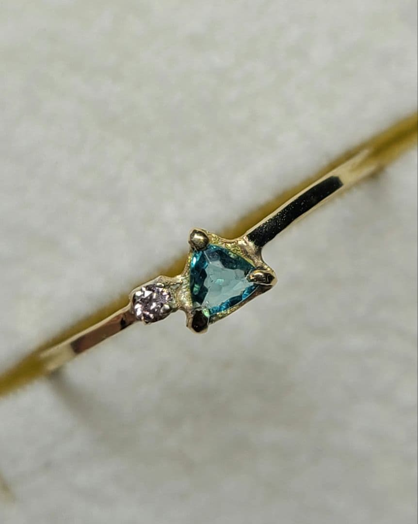 minはる★ブラジル産パライバトルマリンカラートルマリン★リングオーダー