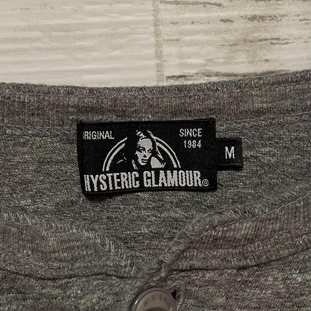 758【入手困難】ヒステリックグラマー♤ビッグロゴ　ラグランTシャツ　希少　美品