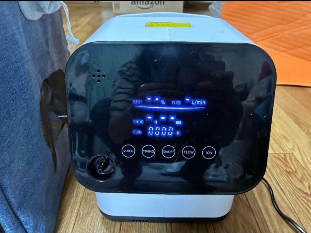 酸素濃縮器　酸素室　酸素吸入器　二酸化炭素計測器　新品に近い