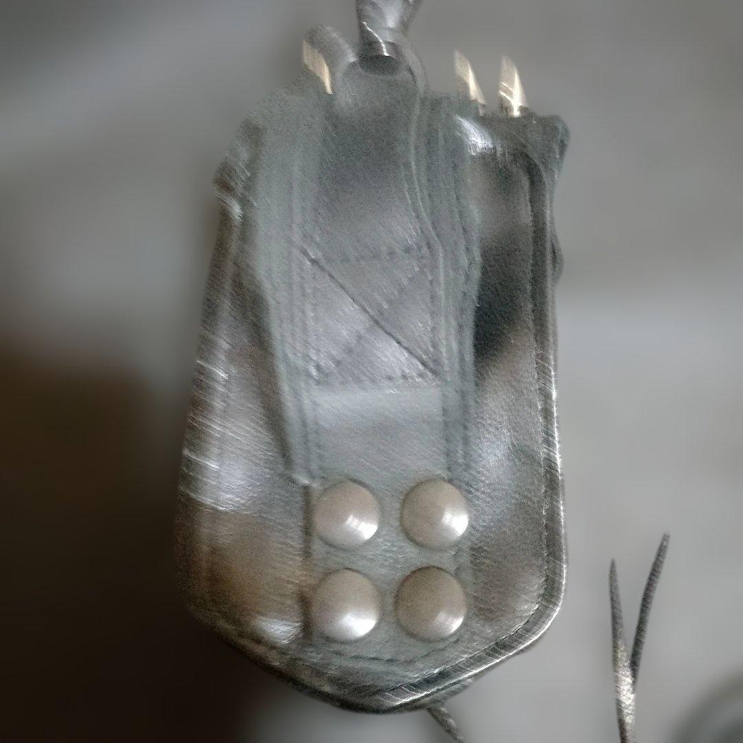 KMRii 鋲スタッズ レザーウエストポーチ