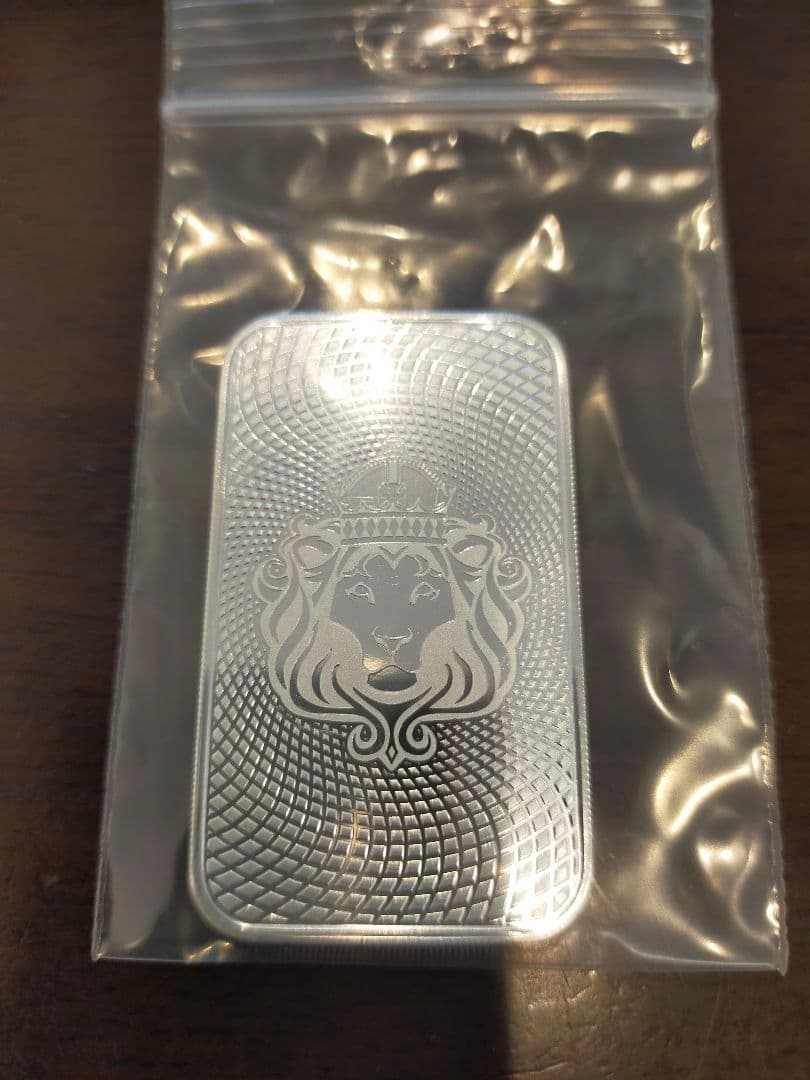 アメリカ「ボルテックス、渦巻き」1オンス 純銀バー