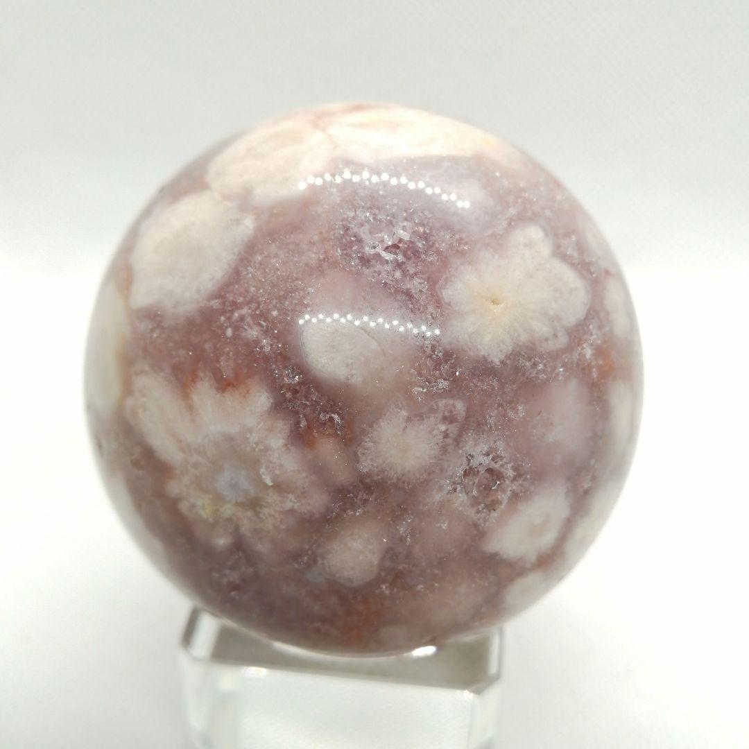 【新品】花束のよう模様とキラキラ結晶が楽しめるピンアメ　12-15