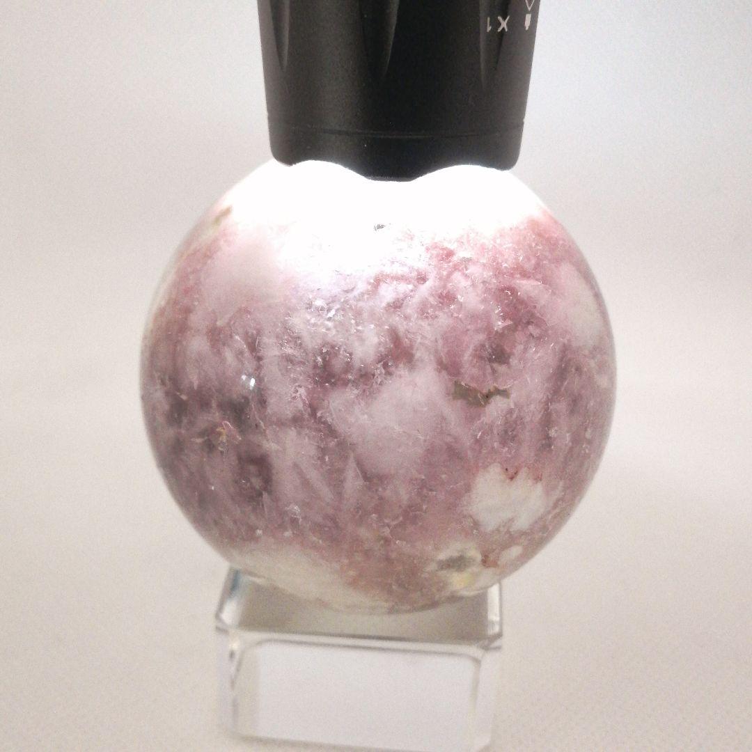 【新品】花束のよう模様とキラキラ結晶が楽しめるピンアメ　12-15