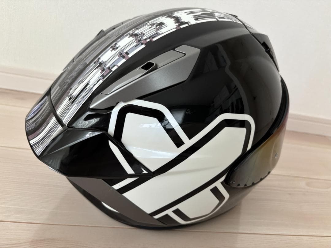 SHOEI X-Fifteen TC-5 クロスロゴ L ＋ ミラーシールド