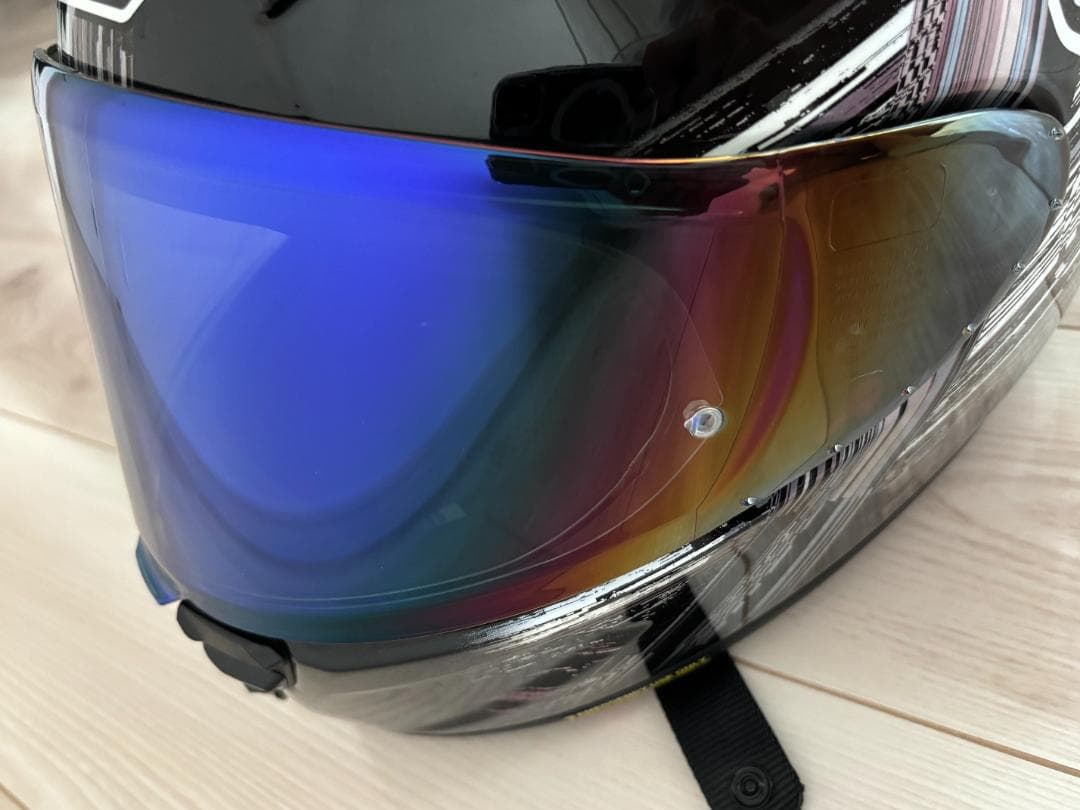 SHOEI X-Fifteen TC-5 クロスロゴ L ＋ ミラーシールド