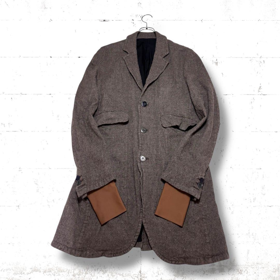 archive undercover 縮絨　ウール　チェスター　コート　日本製