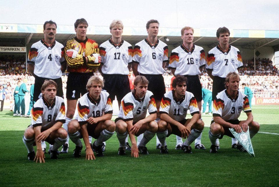 【EURO１９９２準優勝モデル】ドイツ代表 ９２／９３（H）エキップメント