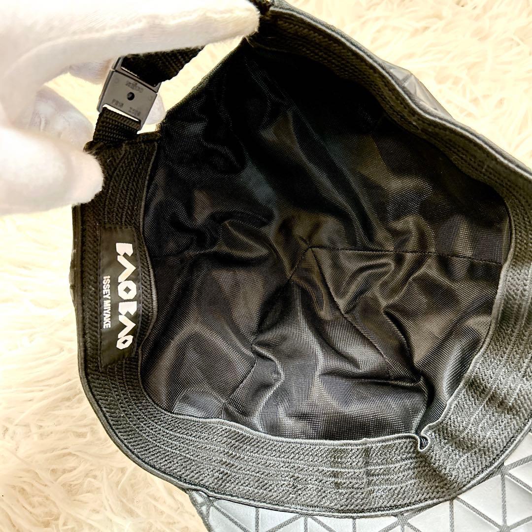 【希少】ISSEY MIYAKE BAO BAO キャップ 黒 男女1319