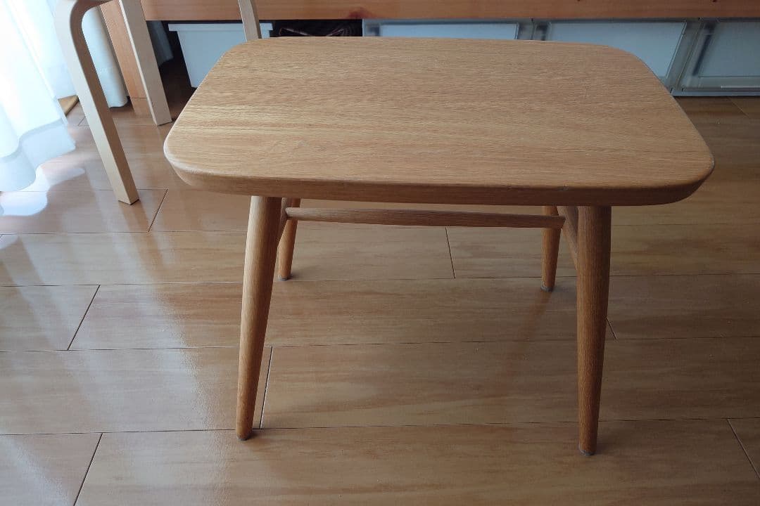 無印良品 オーク材スツール